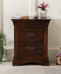 Tủ đầu giường 2 Ngăn Kéo Victoria Oak